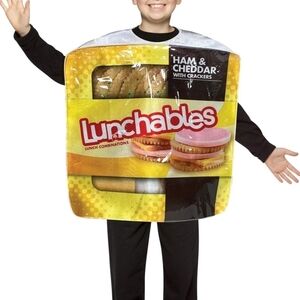 🎃 Lunchables Ham & Cheddar Costume – Fun for Kids, Perfect for Adults Too!